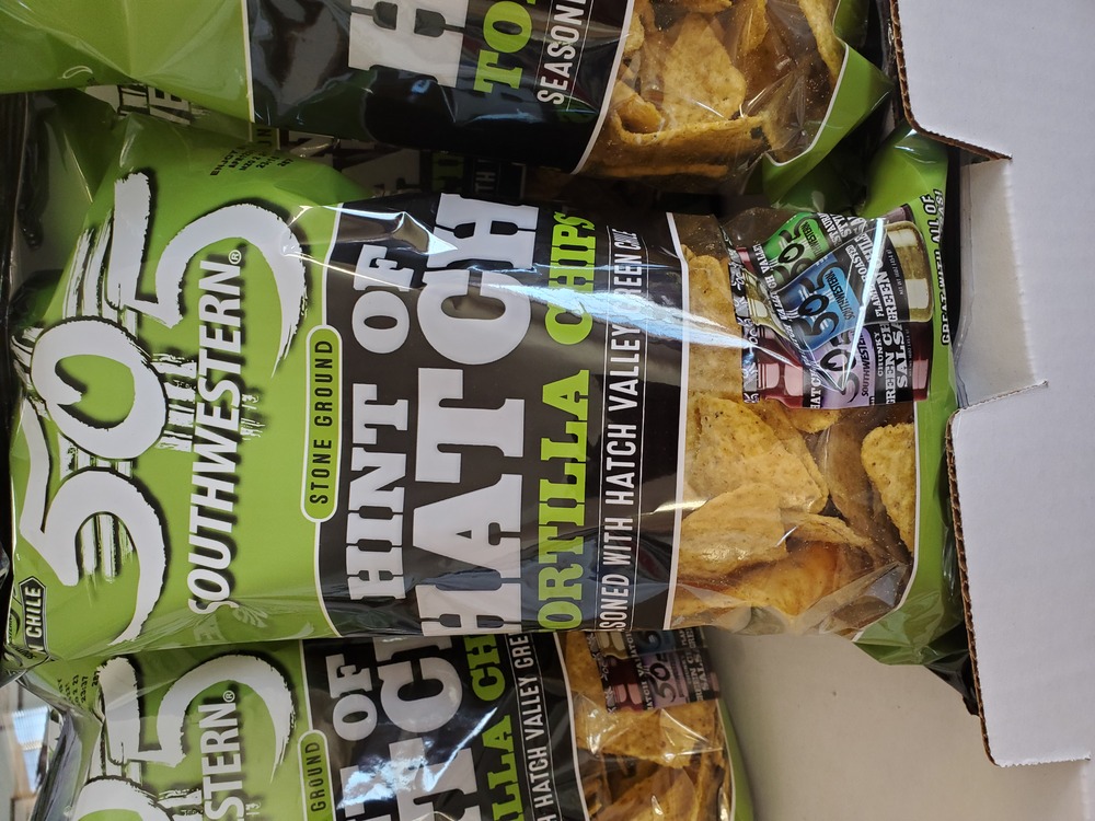 505 Hint of Hatch Green Chili Seasoned Tortilla Chips
